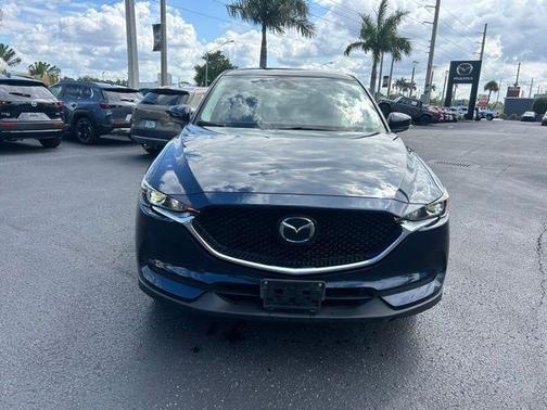 Deep Crystal Blue Mica 2018 Mazda CX-5 Touring