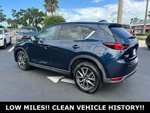 Deep Crystal Blue Mica 2018 Mazda CX-5 Touring