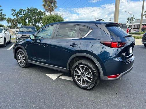 Deep Crystal Blue Mica 2018 Mazda CX-5 Touring
