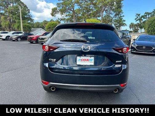 Deep Crystal Blue Mica 2018 Mazda CX-5 Touring