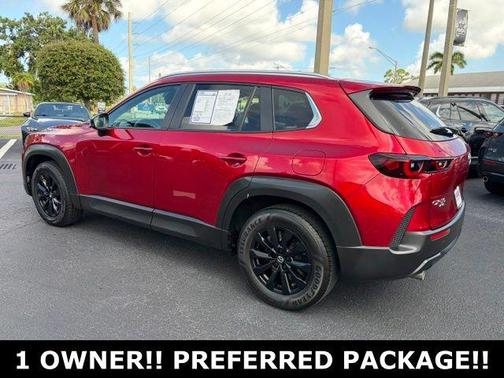 Soul Red Crystal Metallic 2025 Mazda CX-50 2.5 S Preferred Package