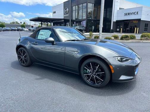 Machine Gray Metallic 2026 Mazda MX-5 Miata Grand Touring