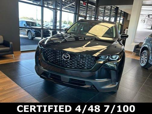 Jet Black 2025 Mazda CX-50 Hybrid Premium Package