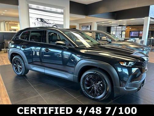 Jet Black 2025 Mazda CX-50 Hybrid Premium Package
