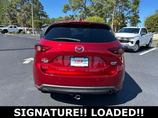 Soul Red Crystal Metallic 2019 Mazda CX-5 Signature