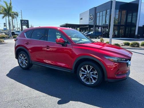 Soul Red Crystal Metallic 2019 Mazda CX-5 Signature