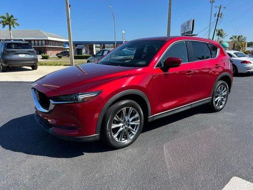 Soul Red Crystal Metallic 2019 Mazda CX-5 Signature