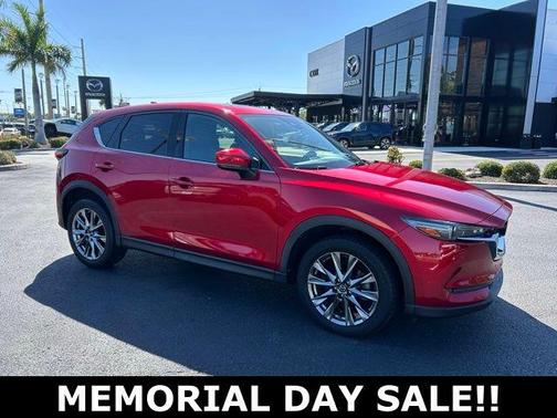 Soul Red Crystal Metallic 2019 Mazda CX-5 Signature