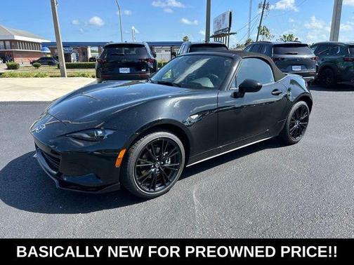 Jet Black Mica 2026 Mazda MX-5 Miata Club