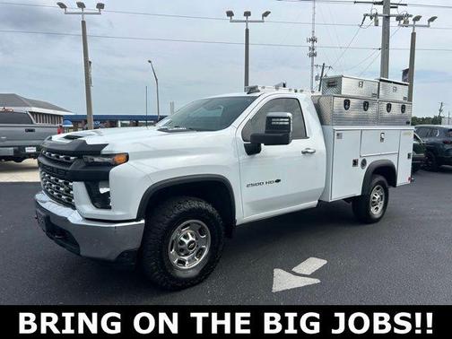 Summit White 2023 Chevrolet Silverado 2500 WT