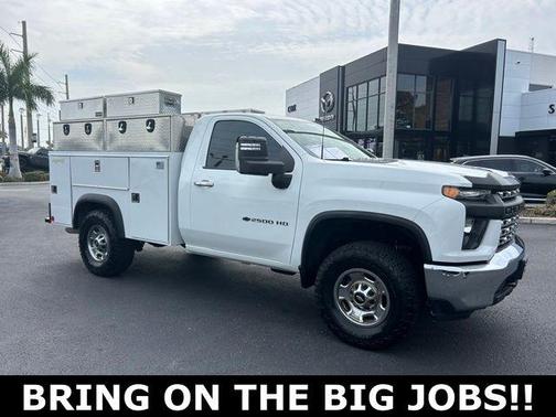 Summit White 2023 Chevrolet Silverado 2500 WT