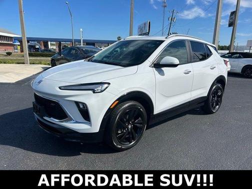 Summit White 2024 Buick Encore GX Sport Touring