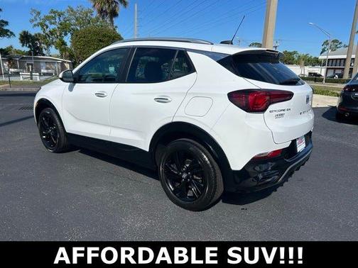 Summit White 2024 Buick Encore GX Sport Touring