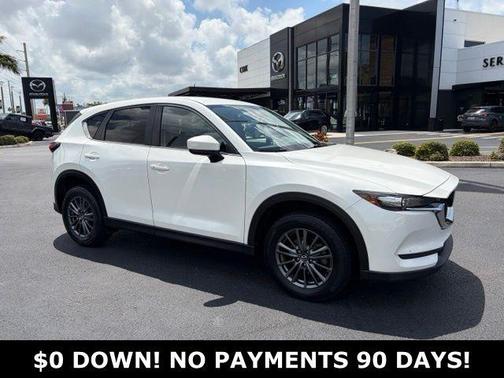 Snowflake White Pearl 2021 Mazda CX-5 Touring