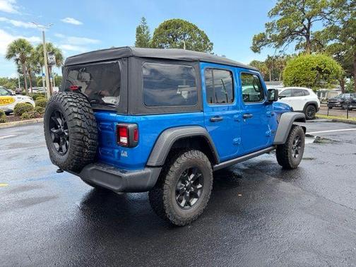 Blue Pearl 2022 Jeep Wrangler Unlimited Sport