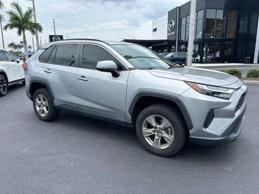 Silver Sky Metallic 2022 Toyota RAV4 XLE