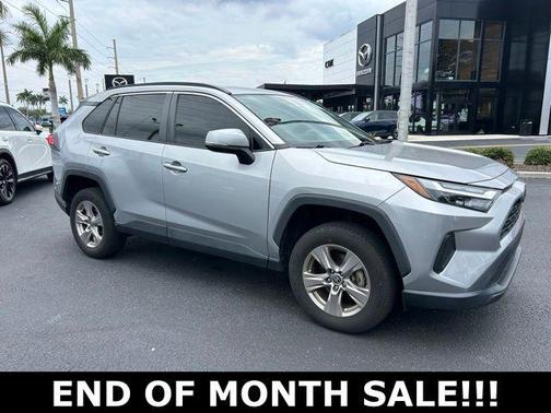 Silver Sky Metallic 2022 Toyota RAV4 XLE