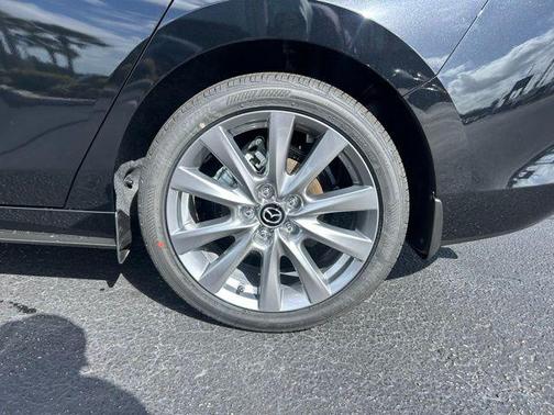 Jet Black Mica 2026 Mazda Mazda3 FWD w/Preferred Package