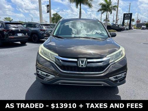 Crystal Black Pearl 2015 Honda CR-V EX-L