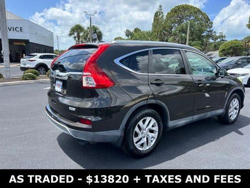 Crystal Black Pearl 2015 Honda CR-V EX-L