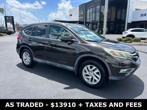 Crystal Black Pearl 2015 Honda CR-V EX-L