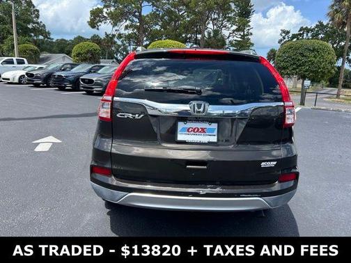 Crystal Black Pearl 2015 Honda CR-V EX-L