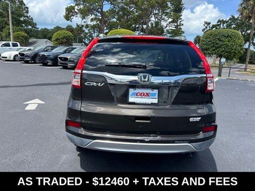 Crystal Black Pearl 2015 Honda CR-V EX-L