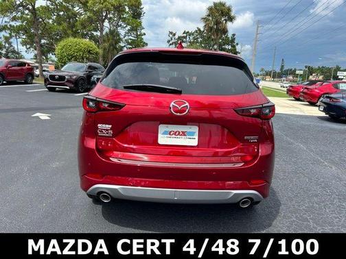 Soul Red Crystal Metallic 2025 Mazda CX-5 2.5 Turbo Signature