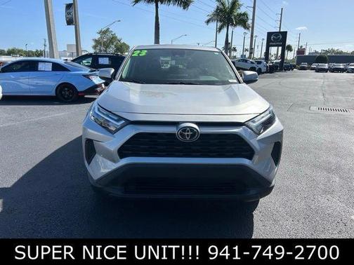 Silver Sky Metallic 2023 Toyota RAV4 LE
