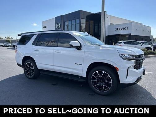 Summit White 2022 Chevrolet Tahoe RST SUV