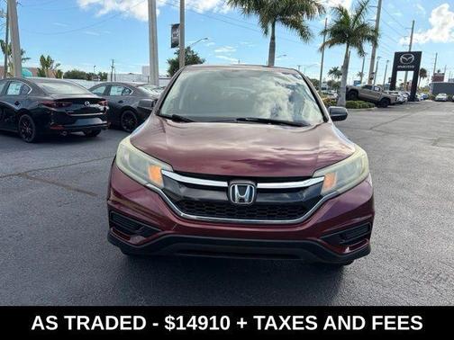 Basque Red Pearl II 2016 Honda CR-V SE