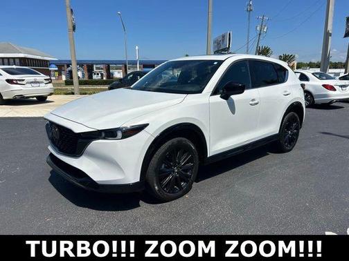 Rhodium White Metallic 2023 Mazda CX-5 2.5 Turbo