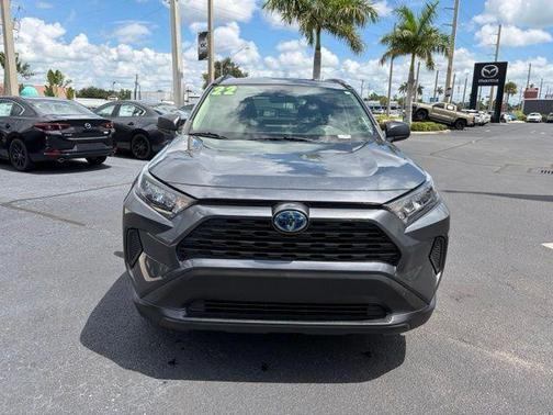 Magnetic Gray Metallic 2022 Toyota RAV4 Hybrid LE