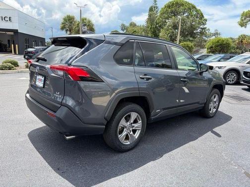 Magnetic Gray Metallic 2022 Toyota RAV4 Hybrid LE