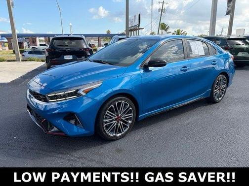 Blue 2024 Kia Forte GT