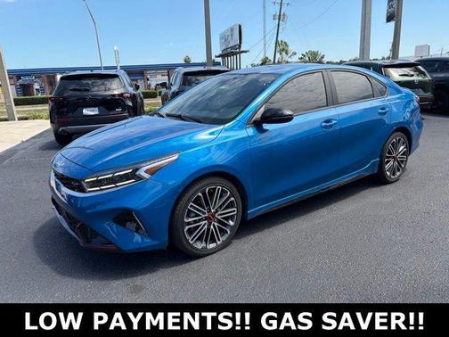 Blue 2024 Kia Forte GT