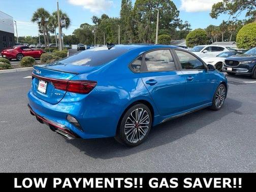 Blue 2024 Kia Forte GT