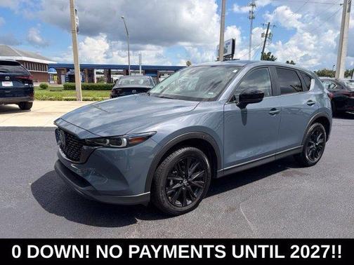 Gray Metallic 2025 Mazda CX-5 2.5 S Carbon Edition