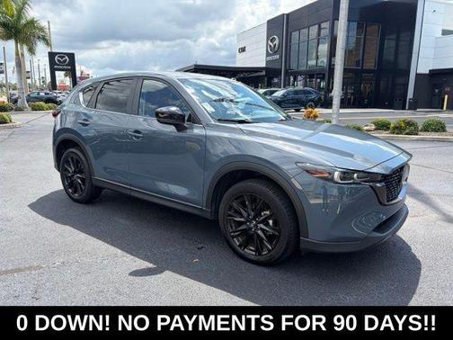 Gray Metallic 2025 Mazda CX-5 2.5 S Carbon Edition