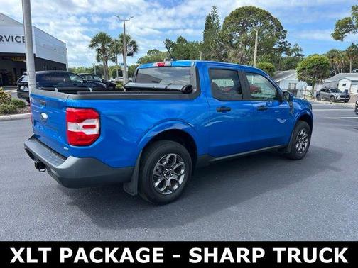Blue Metallic 2022 Ford Maverick XLT