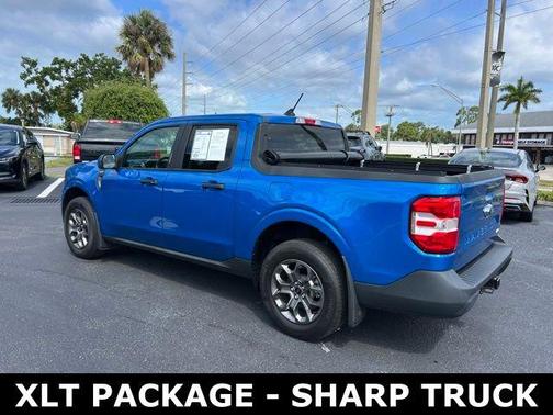 Blue Metallic 2022 Ford Maverick XLT