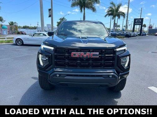 Onyx Black 2024 GMC Canyon Elevation