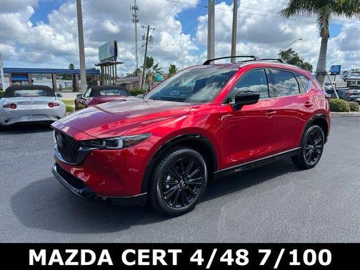 Soul Red Crystal Metallic 2025 Mazda CX-5 2.5 Turbo Premium Package