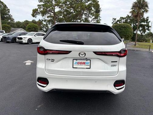Rhodium White Premium 2026 Mazda CX-70 3.3 TURBO S PREMIUM