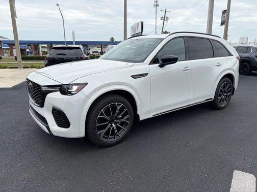 Rhodium White Premium 2026 Mazda CX-70 3.3 TURBO S PREMIUM