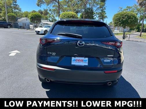 Deep Crystal Blue Mica 2023 Mazda CX-30 2.5 S Preferred Package