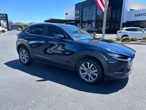 Deep Crystal Blue Mica 2023 Mazda CX-30 2.5 S Preferred Package