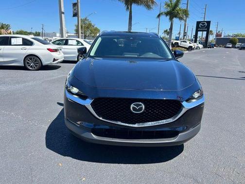 Deep Crystal Blue Mica 2023 Mazda CX-30 2.5 S Preferred Package