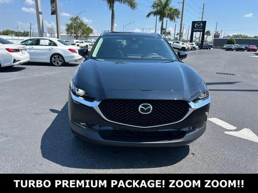 Jet Black Mica 2023 Mazda CX-30 2.5 Turbo Premium Package
