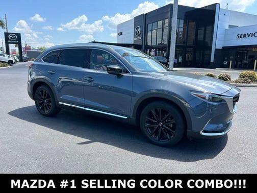Polymetal Gray Metallic 2023 Mazda CX-9 Carbon Edition